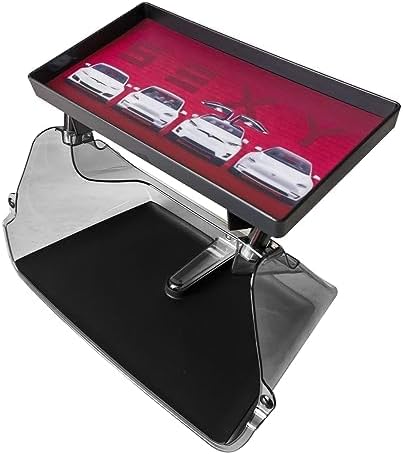Center Console Organizer with Anti-Slip Liner Tray Magnetic with Tesla Model 3 Model Y Accessories(Black)
