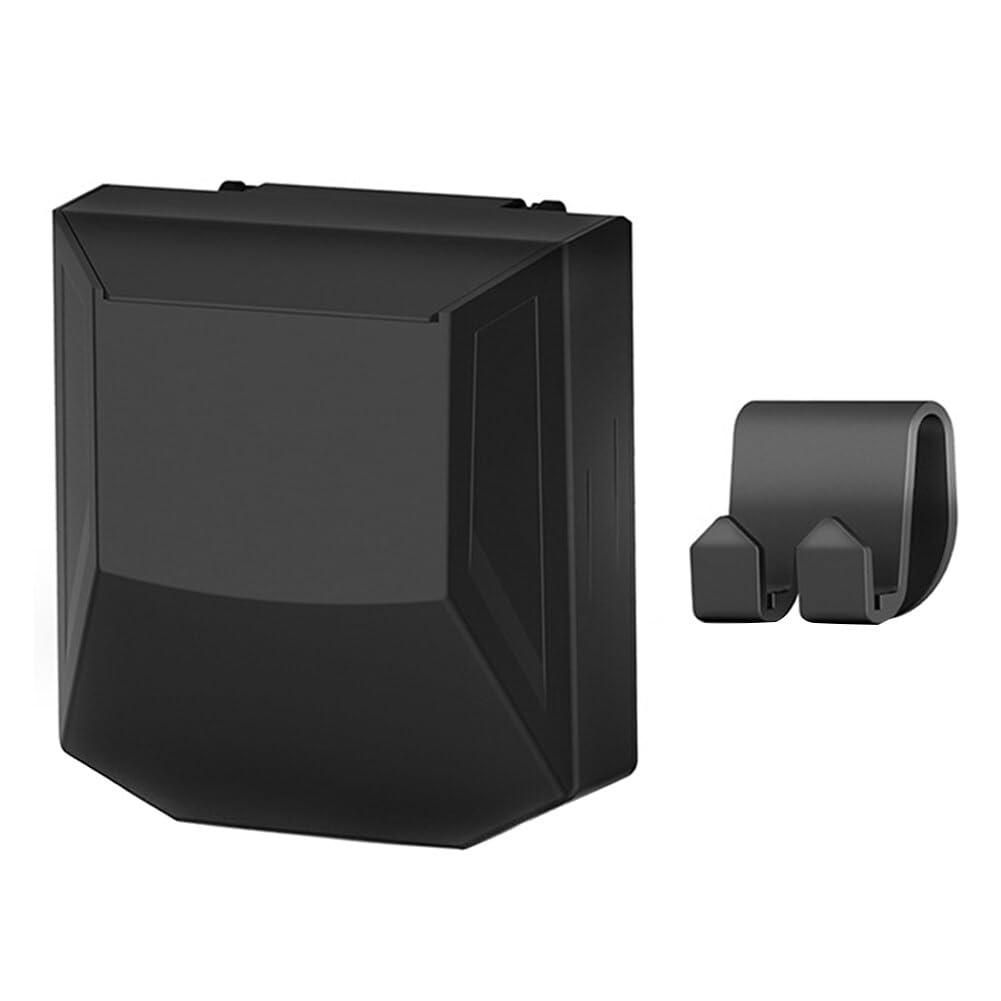 Garbage Bin,Car Seat with Lid with Hooks Leak Proof Vehicle Car Organizer Hanging Storage Box Mini Compatible for Tesla Model 3/X/Y/s