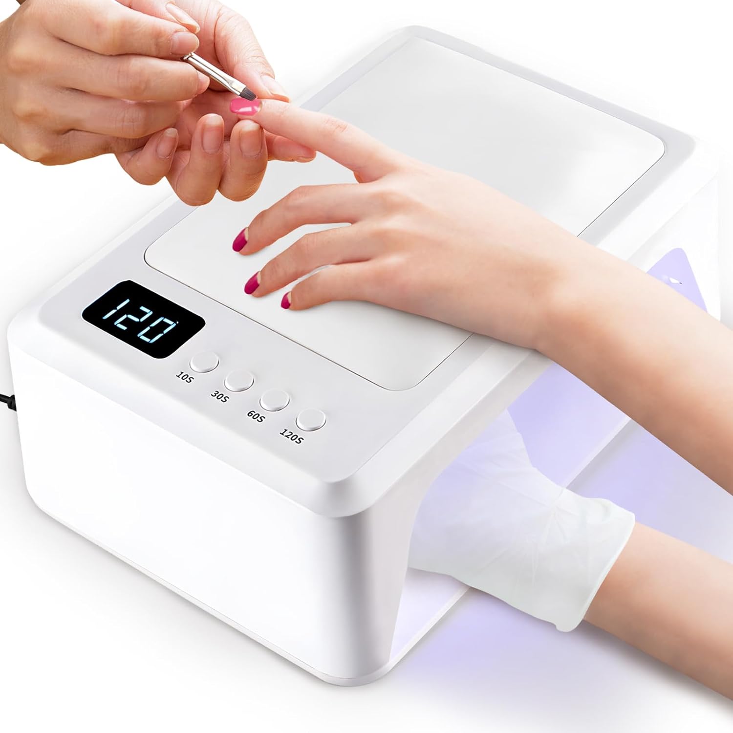 72W UV Led Nail Lamp for Gel Nail Polish Press On Nails Curing Nails Dryer