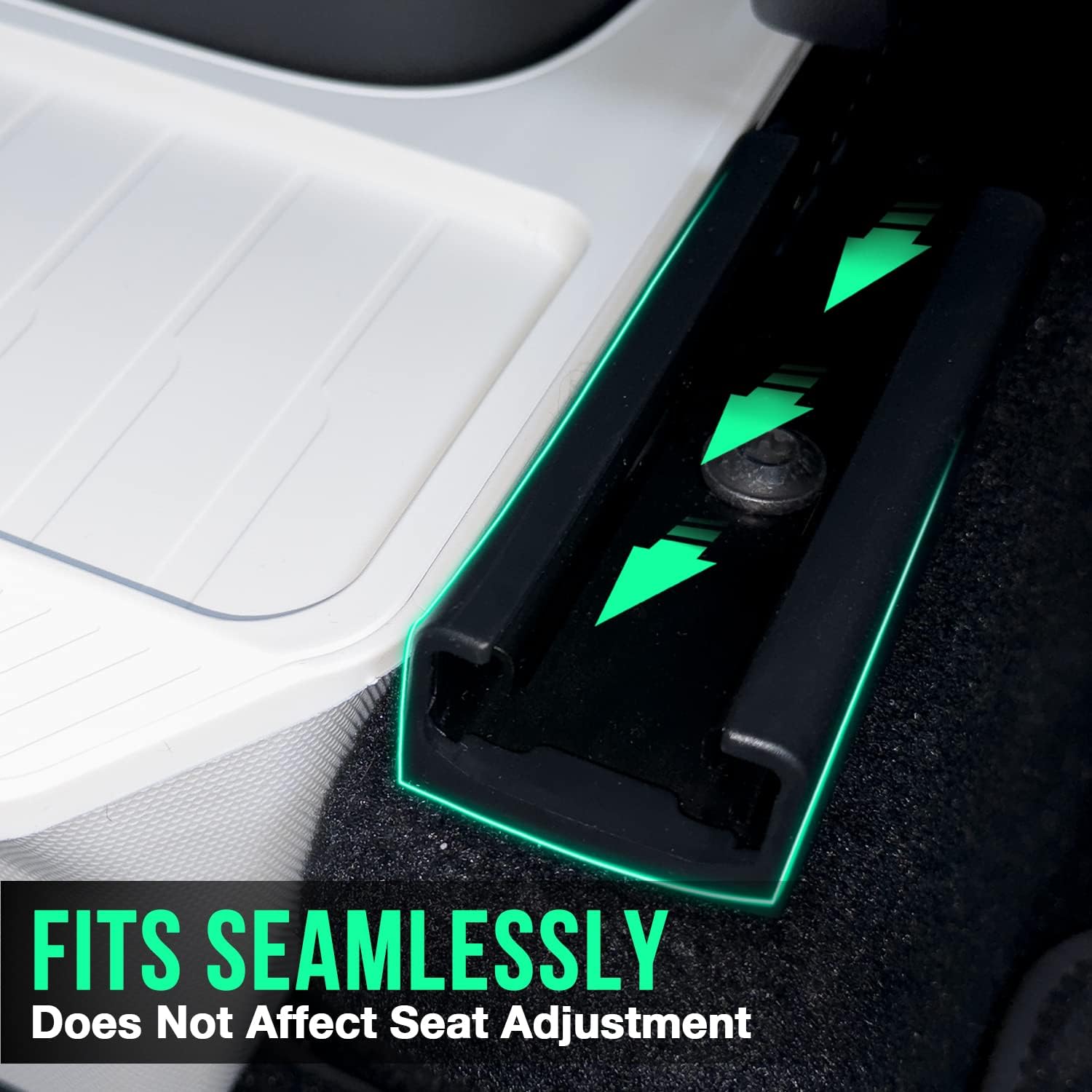 Trash Can Rear Center Console Organizer Behind Seat, Seat back, Second Row Tissue Holder/Storage Bin for Model Y Accessories