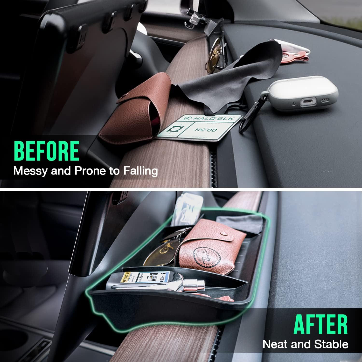 Trash Can Rear Center Console Organizer Behind Seat, Seat back, Second Row Tissue Holder/Storage Bin for Model Y Accessories