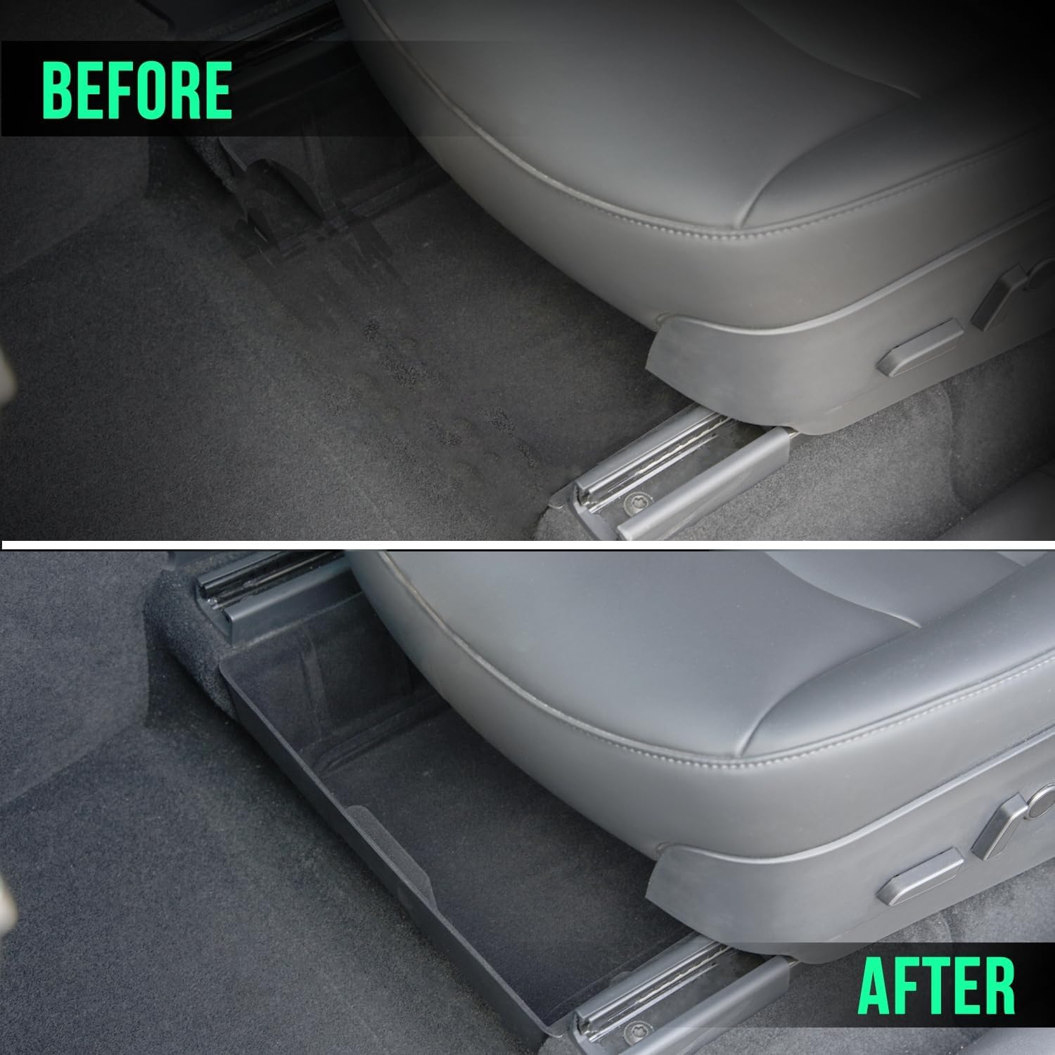 Trash Can Rear Center Console Organizer Behind Seat, Seat back, Second Row Tissue Holder/Storage Bin for Model Y Accessories