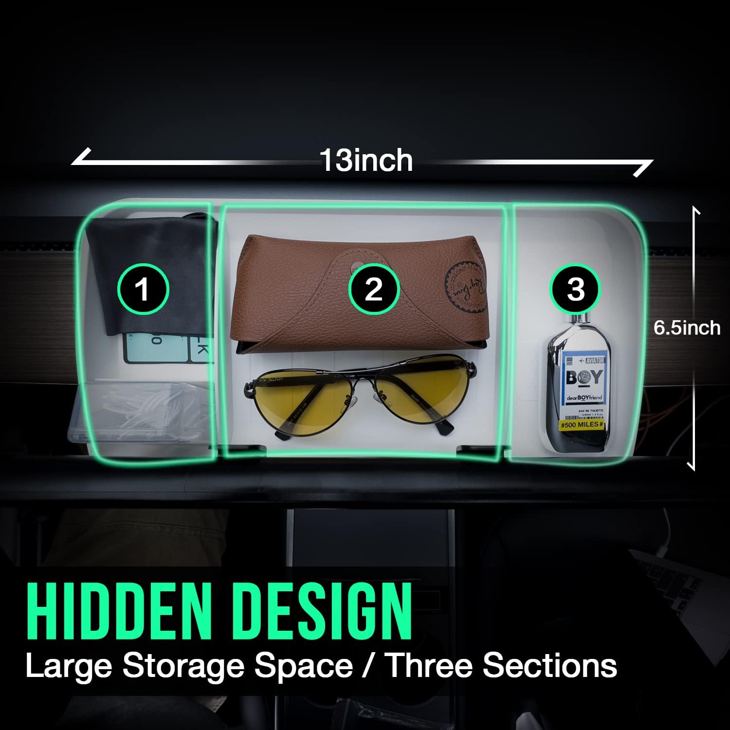 Trash Can Rear Center Console Organizer Behind Seat, Seat back, Second Row Tissue Holder/Storage Bin for Model Y Accessories