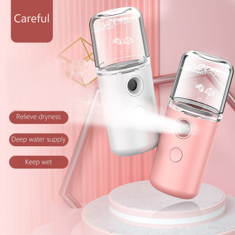 Portable Nano Mist Sprayer Facial Steamer (30ml)