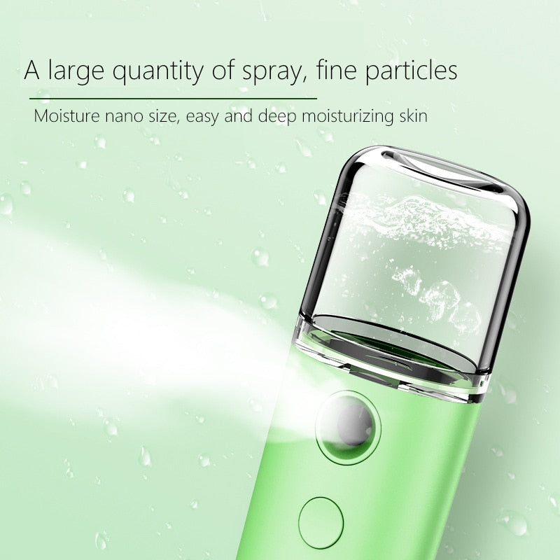 Portable Nano Mist Sprayer Facial Steamer (30ml)