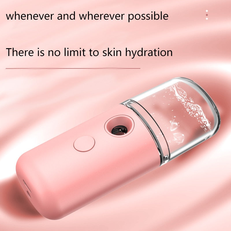 Portable Nano Mist Sprayer Facial Steamer (30ml)